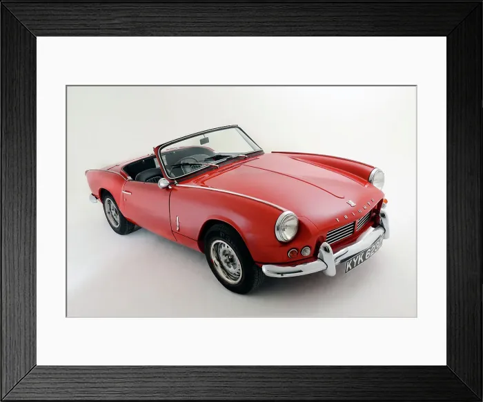 Framed Print : 1966 Triumph Spitfire Mk2 Framed Print : 1966 Triumph Spitfire Mk2