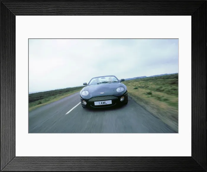 Framed Print : 2001 Aston Martin DB7 Vantage V12 Framed Print : 2001 Aston Martin DB7 Vantage V12