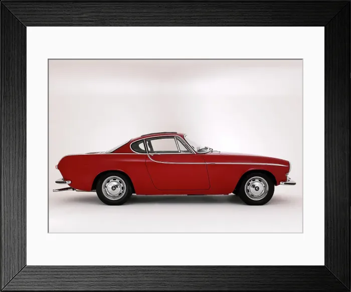 Framed Print : 1965 Volvo 1800S