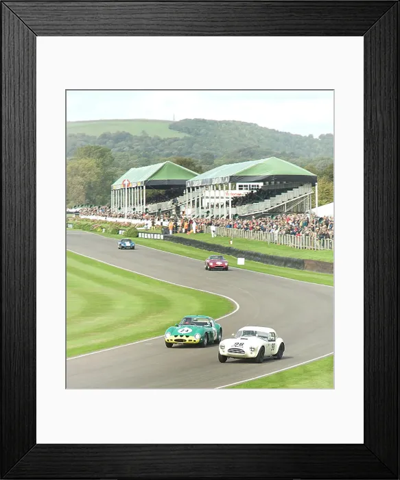 Framed Print : 2011 Goodwood Revival Meeting historic sports car racing, Ferrari 250 GTO and AC Cobra at Madgwick Framed Print : 2011 Goodwood Revival Meeting historic sports car racing, Ferrari 250 GTO and AC Cobra at Madgwick