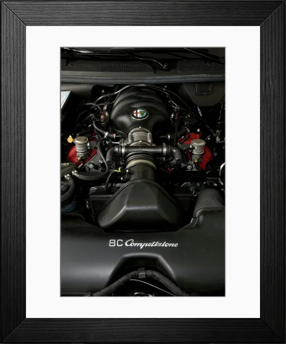 Framed Print : 2010 Alfa Romeo 8C Competizione Framed Print : 2010 Alfa Romeo 8C Competizione