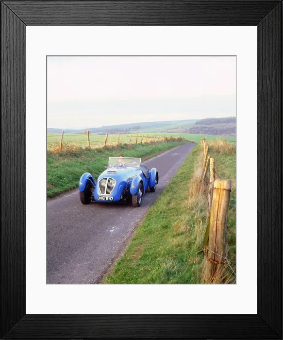Framed Print : 1950 Healey Silverstone Framed Print : 1950 Healey Silverstone