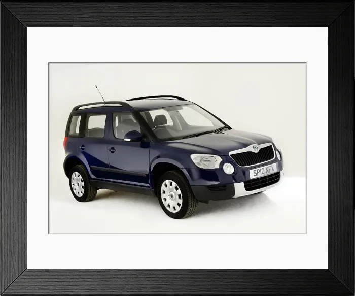 Framed Print : 2010 Skoda Yeti Framed Print : 2010 Skoda Yeti