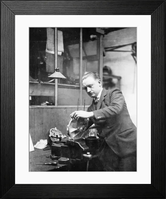 Framed Print : Archie Frazer-Nash, March 1921 Framed Print : Archie Frazer-Nash, March 1921