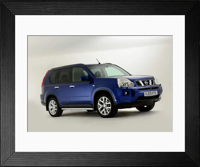 Framed Print : 2009 Nissan X-Trail Framed Print : 2009 Nissan X-Trail