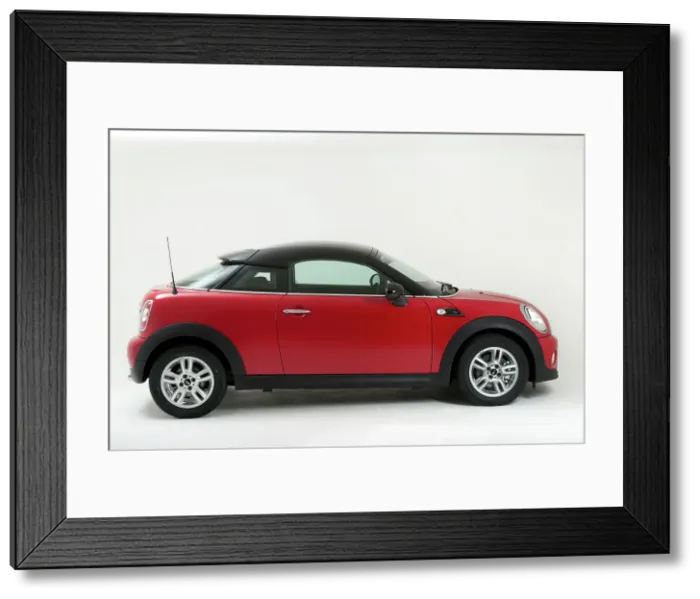 Framed Print : 2012 Mini Coupe Cooper Framed Print : 2012 Mini Coupe Cooper