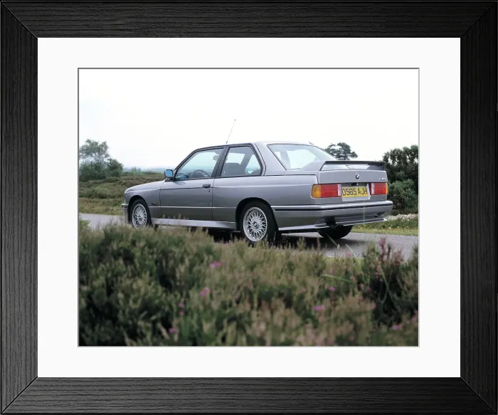 Framed Print : 1987 BMW M3 Framed Print : 1987 BMW M3