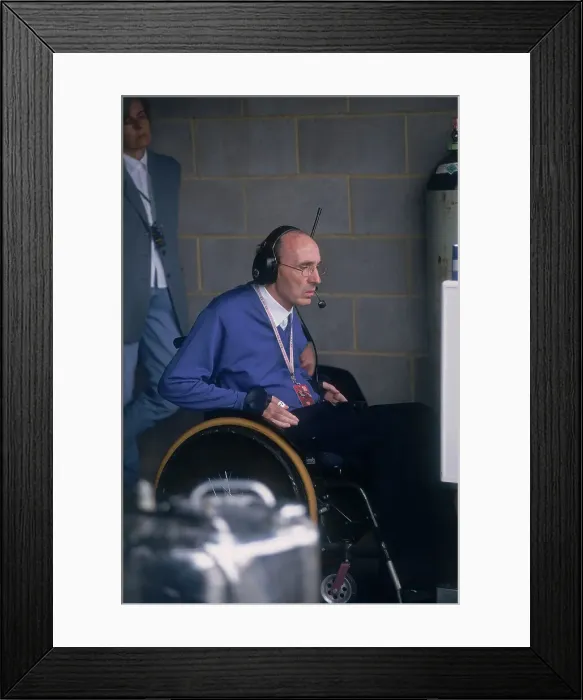 Framed Print : Frank Williams, 1997