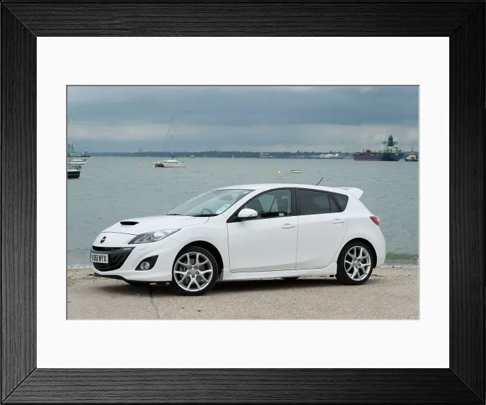 Framed Print : 2012 Mazda 3 MPS Framed Print : 2012 Mazda 3 MPS