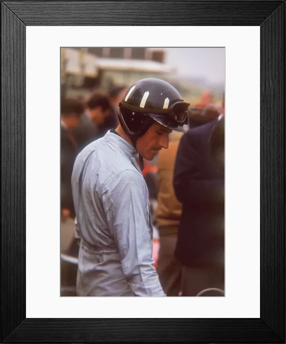Framed Print : Graham Hill, Dutch Grand Prix, Zandvoort, 1964 Framed Print : Graham Hill, Dutch Grand Prix, Zandvoort, 1964