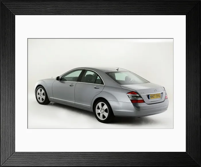 Framed Print : 2007 Mercedes Benzs Class Framed Print : 2007 Mercedes Benzs Class