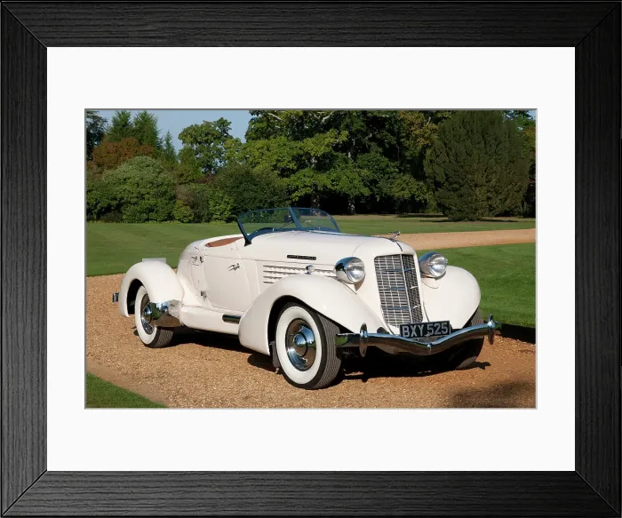 Framed Print : 1935 Auburn 851 Speedster Framed Print : 1935 Auburn 851 Speedster