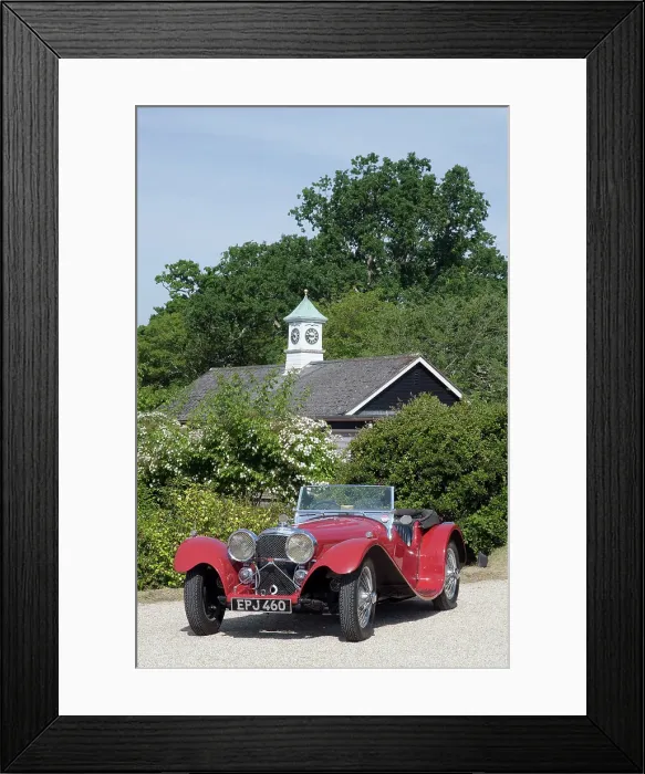 Framed Print : 1937 SS 100 Framed Print : 1937 SS 100