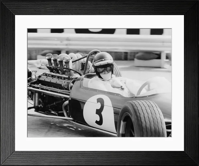 Framed Print : Jochen Rindt, Monaco Grand Prix, 1968 Framed Print : Jochen Rindt, Monaco Grand Prix, 1968