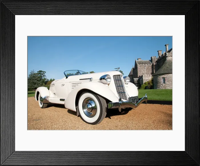 Framed Print : 1935 Auburn 851 Speedster Framed Print : 1935 Auburn 851 Speedster