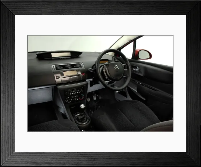Framed Print : 2007 Citroen C4 Framed Print : 2007 Citroen C4