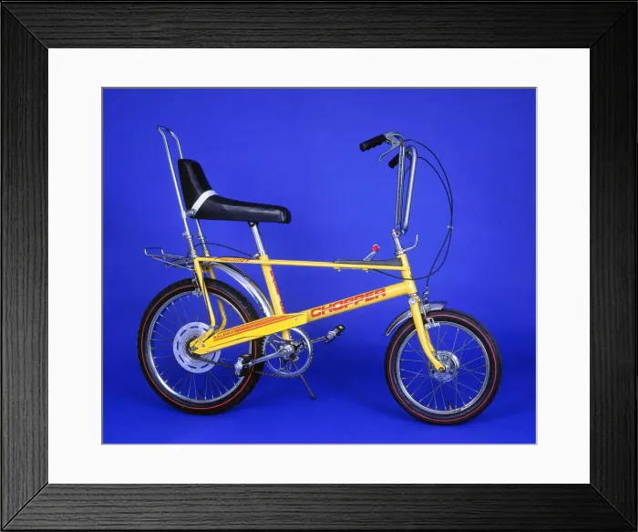 Framed Print : 1976 Raleigh Chopper bicycle Framed Print : 1976 Raleigh Chopper bicycle