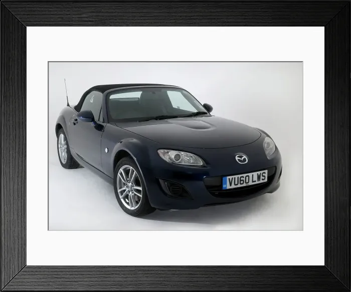 Framed Print : 2010 Mazda MX5 Framed Print : 2010 Mazda MX5