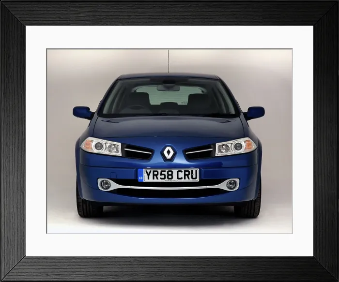 Framed Print : 2008 Renault Megane Framed Print : 2008 Renault Megane