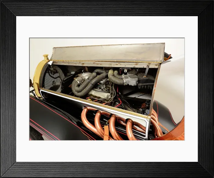 Framed Print : Chitty Chitty Bang Bang film car replica