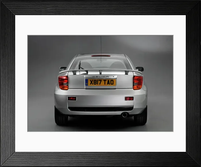 Framed Print : 2001 Toyota Celica Framed Print : 2001 Toyota Celica