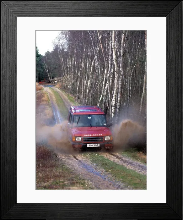 Framed Print : 1999 Land Rover Framed Print : 1999 Land Rover