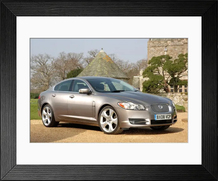 Framed Print : 2008 Jaguar XF SV8 Framed Print : 2008 Jaguar XF SV8