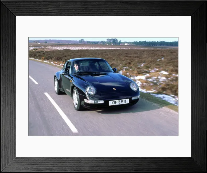 Framed Print : 1995 Porsche 911 Carrera 4 Framed Print : 1995 Porsche 911 Carrera 4