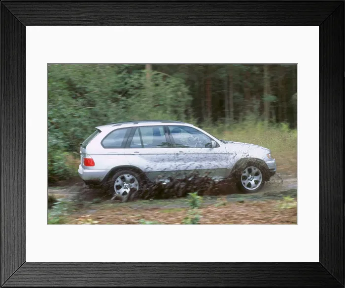 Framed Print : 2001 BMW X5 4.4i Framed Print : 2001 BMW X5 4.4i