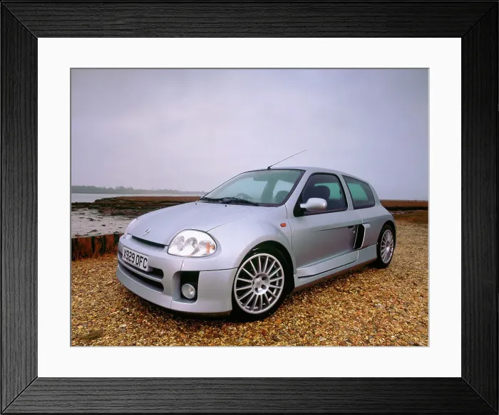 Framed Print : 2001 Renault Clio Sport V6 Framed Print : 2001 Renault Clio Sport V6