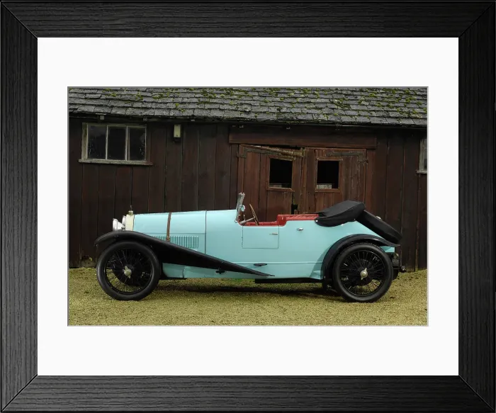 Framed Print : Bugatti Brescia 1924. Artist: Simon Clay Framed Print : Bugatti Brescia 1924. Artist: Simon Clay