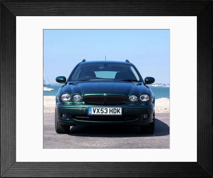 Framed Print : 2003 Jaguar X Type Sport Estate Framed Print : 2003 Jaguar X Type Sport Estate
