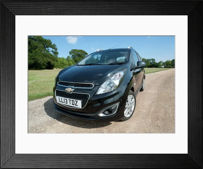Framed Print : 2013 Chevrolet Spark LTZ Framed Print : 2013 Chevrolet Spark LTZ