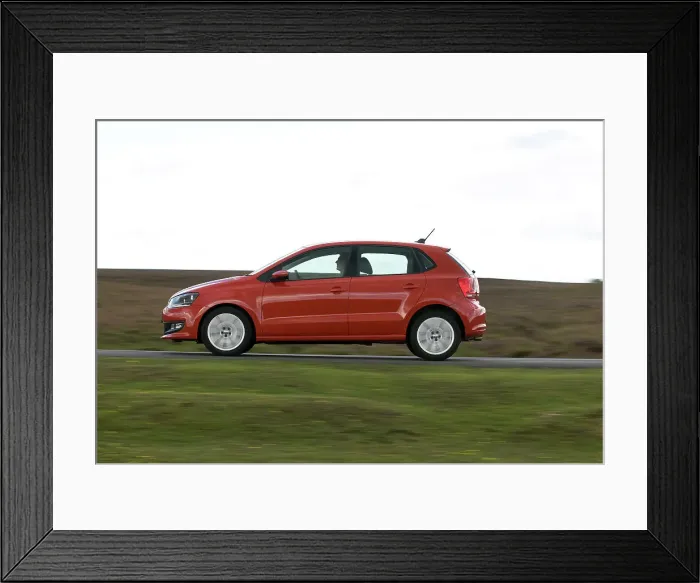 Framed Print : 2011 Volkswagen Polo SEL 1.2 Tsi Framed Print : 2011 Volkswagen Polo SEL 1.2 Tsi