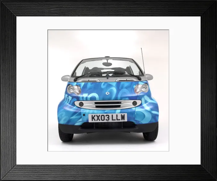 Framed Print : 2003 Smart Cabriolet Passion Framed Print : 2003 Smart Cabriolet Passion