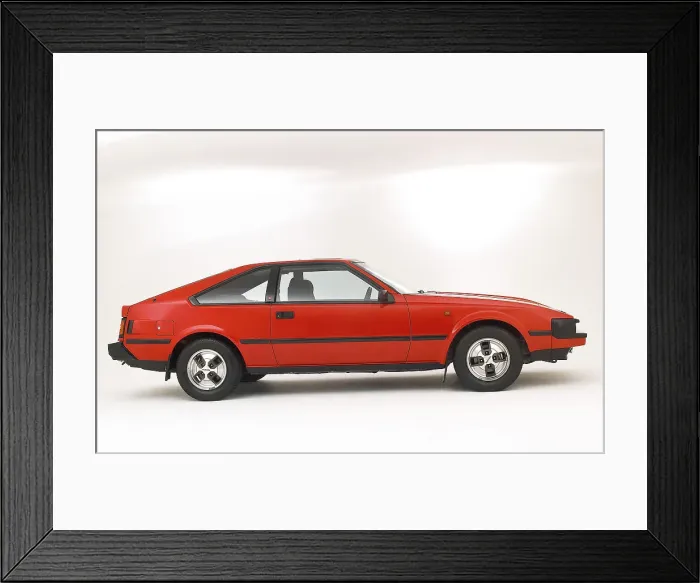 Framed Print : 1983 Toyota Celica Supra Framed Print : 1983 Toyota Celica Supra