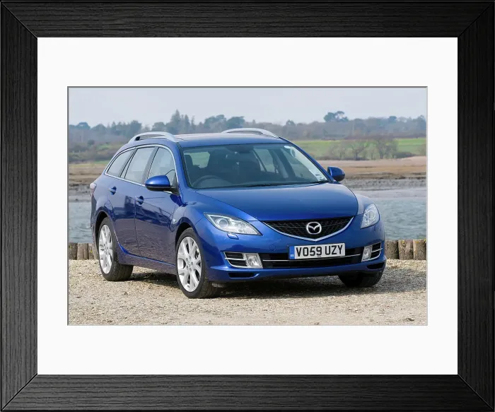 Framed Print : 2010 Mazda 6 SL Estate Framed Print : 2010 Mazda 6 SL Estate