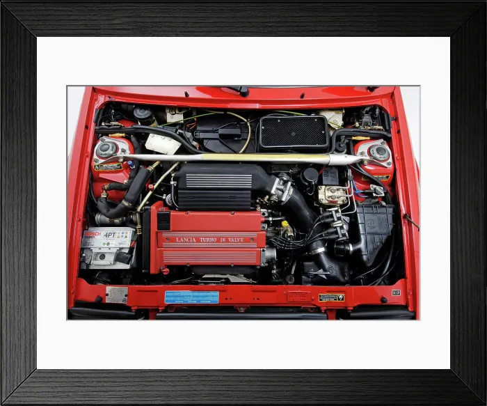 Framed Print : 1993 Lancia Delta Integrale Framed Print : 1993 Lancia Delta Integrale