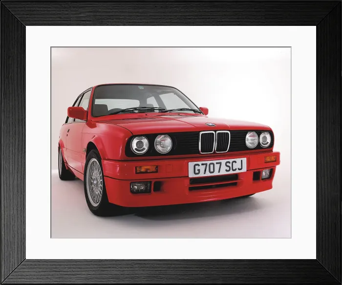 Framed Print : 1990 BMW 325i Sport Framed Print : 1990 BMW 325i Sport
