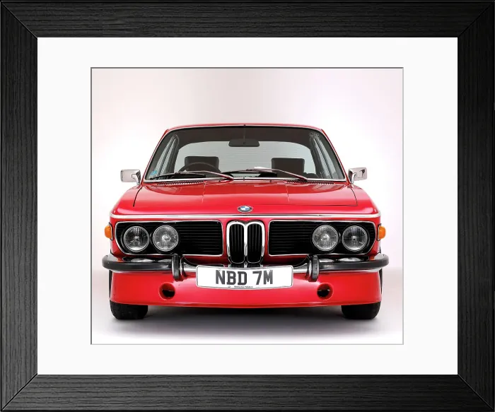 Framed Print : 1973 BMW 3.0 CSL Framed Print : 1973 BMW 3.0 CSL