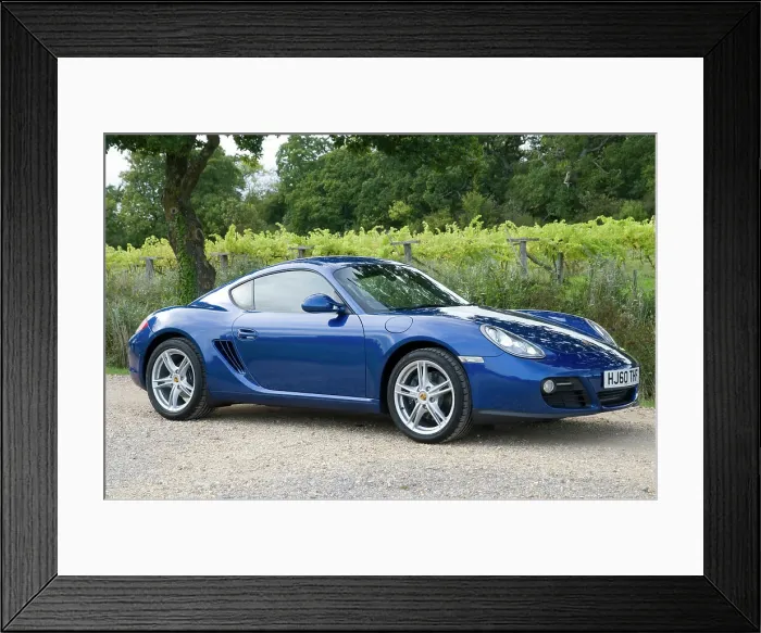Framed Print : 2010 Porsche Cayman Framed Print : 2010 Porsche Cayman