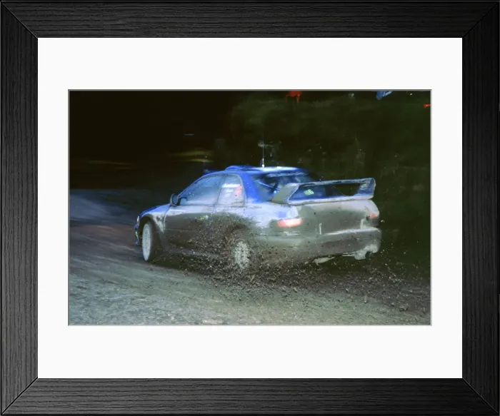 Framed Print : Juha Kankkunen, 1999 Subaru Impreza, WRC Network Q Rally Framed Print : Juha Kankkunen, 1999 Subaru Impreza, WRC Network Q Rally