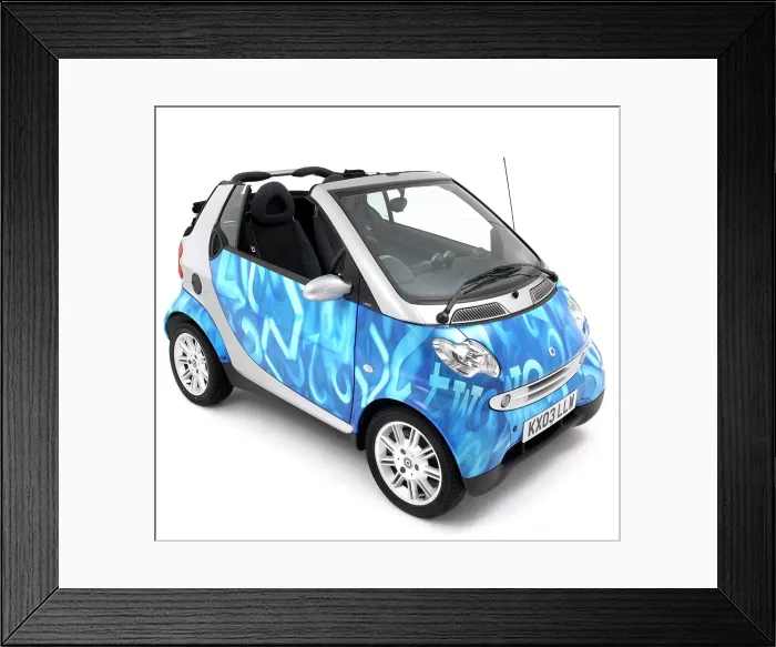 Framed Print : 2003 Smart Cabriolet Passion Framed Print : 2003 Smart Cabriolet Passion