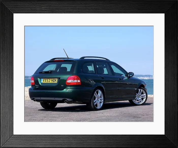 Framed Print : 2003 Jaguar X Type Sport Estate Framed Print : 2003 Jaguar X Type Sport Estate