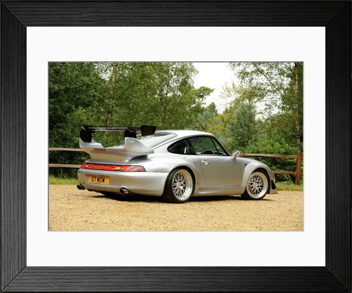 Framed Print : 2006 Porsche Gemballa 600 GTR. Artist: Simon Clay Framed Print : 2006 Porsche Gemballa 600 GTR. Artist: Simon Clay