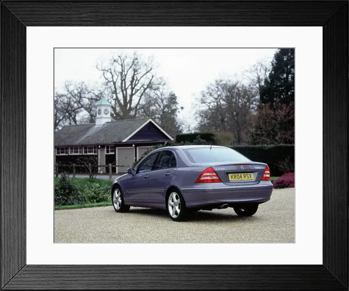 Framed Print : 2004 Mercedes Benz C230 Kompressor Framed Print : 2004 Mercedes Benz C230 Kompressor