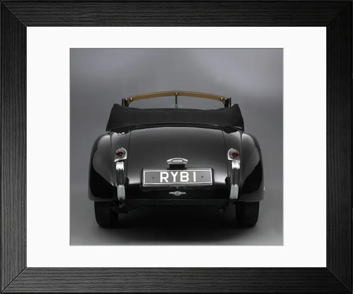 Framed Print : 1954 Jaguar XK120 SE Framed Print : 1954 Jaguar XK120 SE