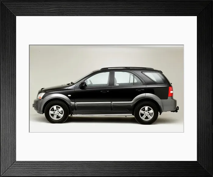 Framed Print : 2008 Kia Sorento Framed Print : 2008 Kia Sorento