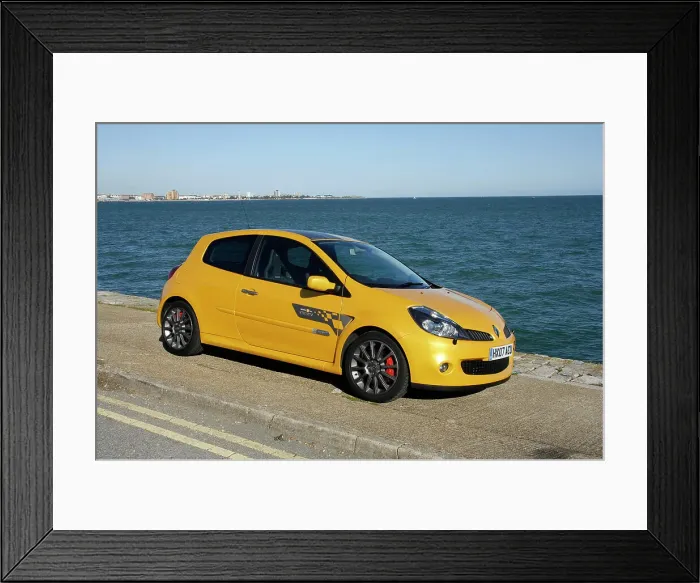 Framed Print : 2007 Renault Clio Sport 197 Framed Print : 2007 Renault Clio Sport 197