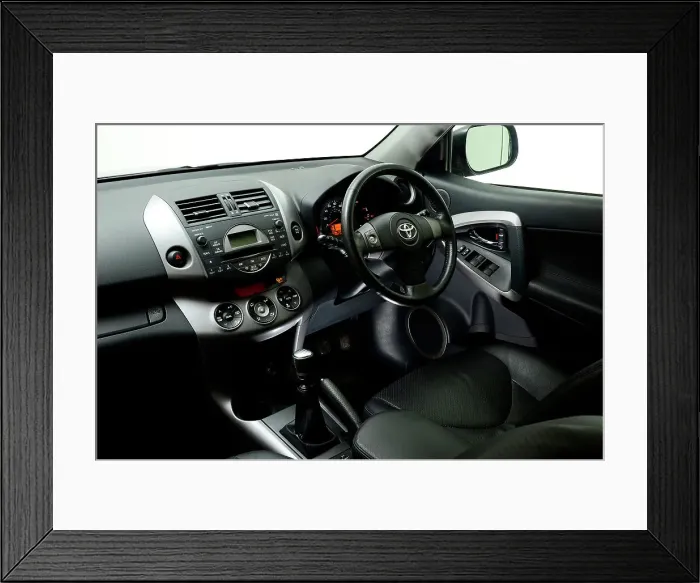 Framed Print : 2008 Toyota RAV 4 Framed Print : 2008 Toyota RAV 4